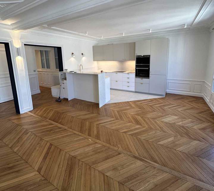 Rénovation mur et sol Paris 16