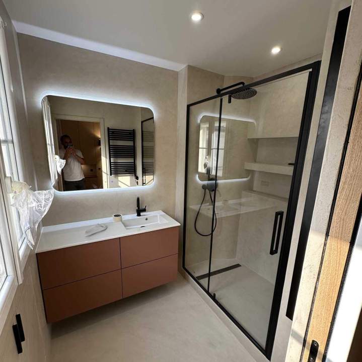 Salle de bain clé en main Courbevoie